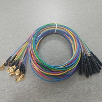 Reusable Pure Silver Gold Cup electrodes 