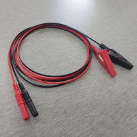  Alligator Clip Lead Wire Kit, Red/Black Pair Only