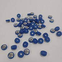 Reusable Snap-Button Ag/AgCl Sintered Electrode��4mm cavity diameter